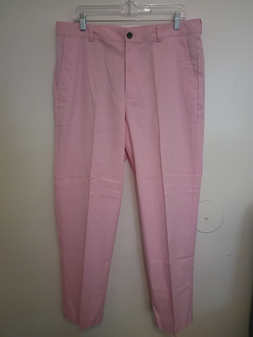 Brooks Brothers 346 Men's Pink Pants Sz 36/30 See Description
